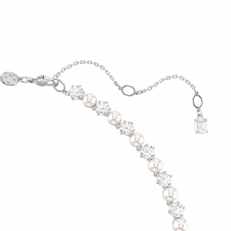 Swarovski Matrix Tennis Necklace image number 2